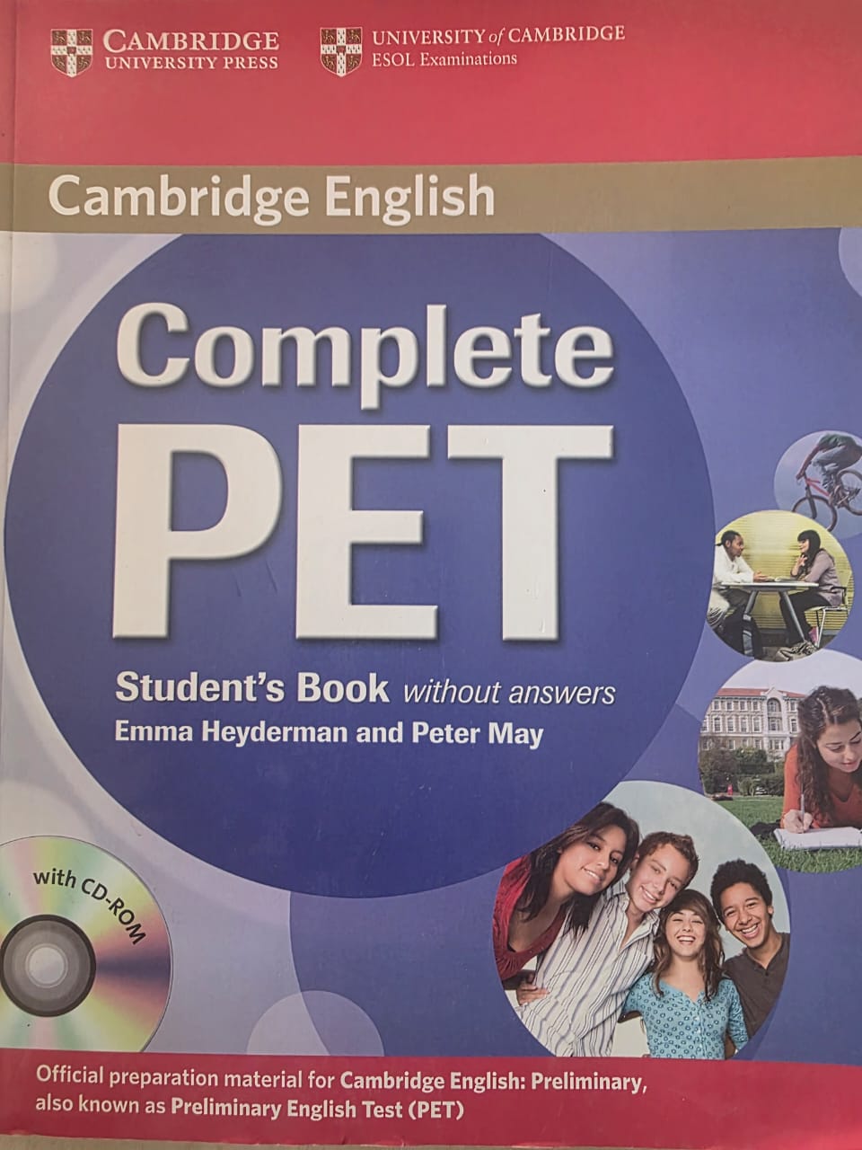 Complete PET Student's Book without answers with CD-ROM - Cambridge