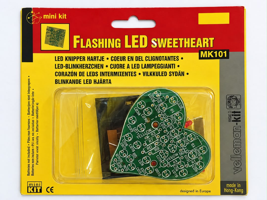 طقم قلب LED الوامض Velleman MK101