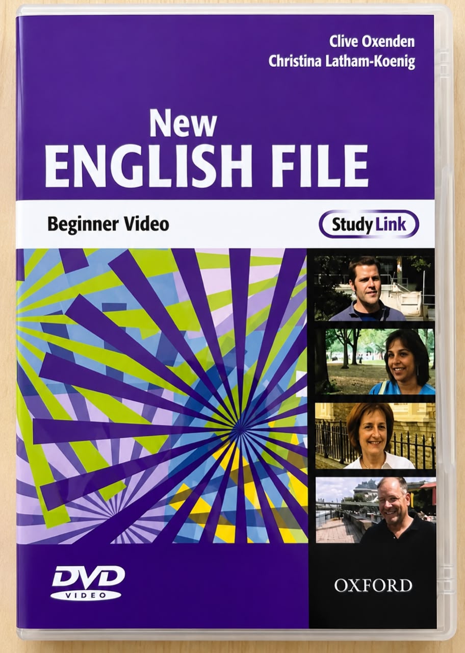 New English File Beginner — Video DVD (StudyLink)